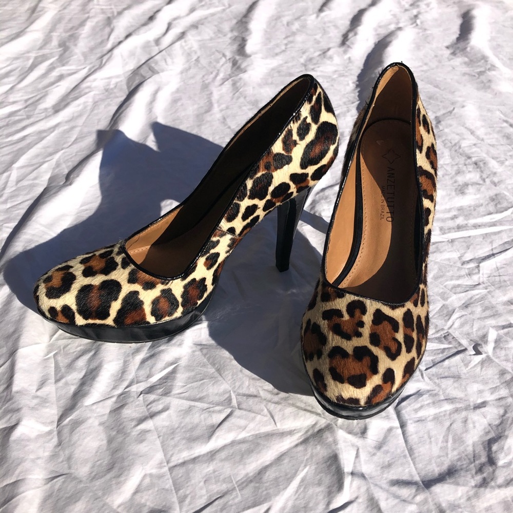 Leopard Pumps